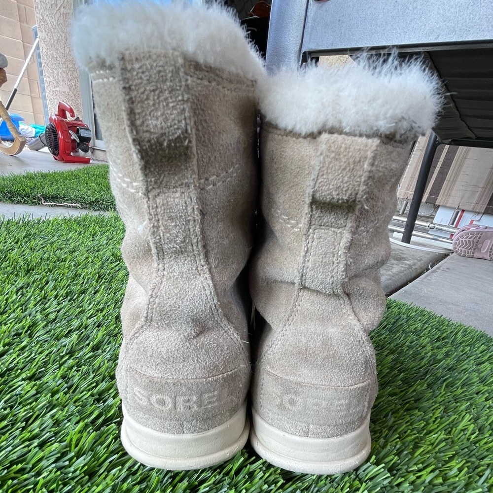 Sorel Explorer Joan Boot Ancient Fossil Waterproo… - image 3